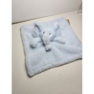 SL Home Fashions Lovey Elephant Baby Security Blanket Plush Stuffed Blue